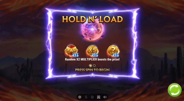 Colt Lightning Inferno бонус игра